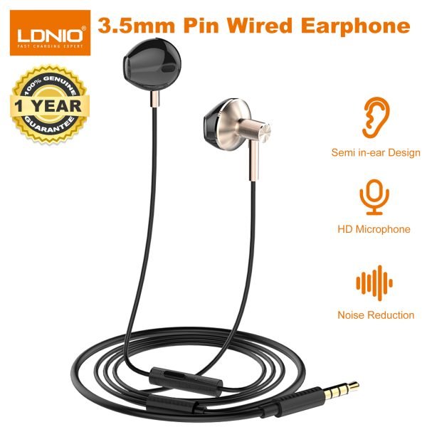Wired Stereo Headset In Ear Earphone HP09