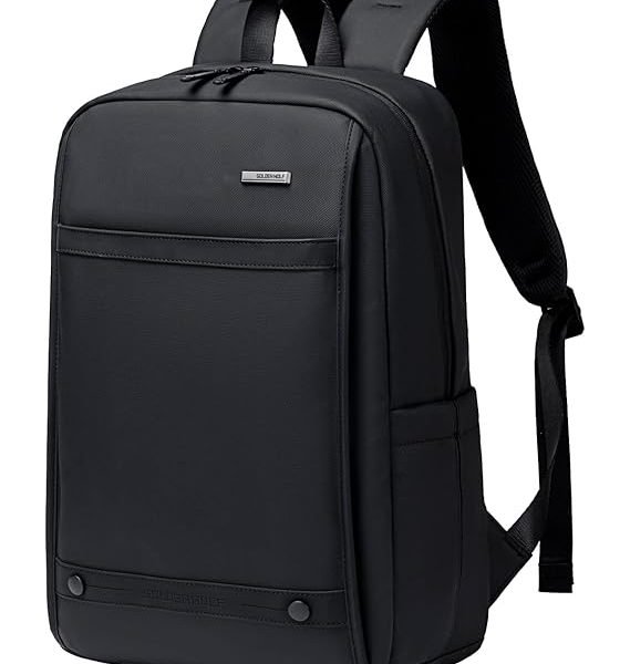 Golden Wolf GB00705 Ultra Light Travel Multicompartment Business Laptop Backpack(Black)