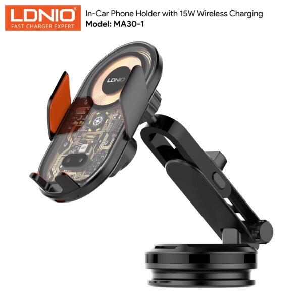 LDNIO MA30 Car Holder (Black)