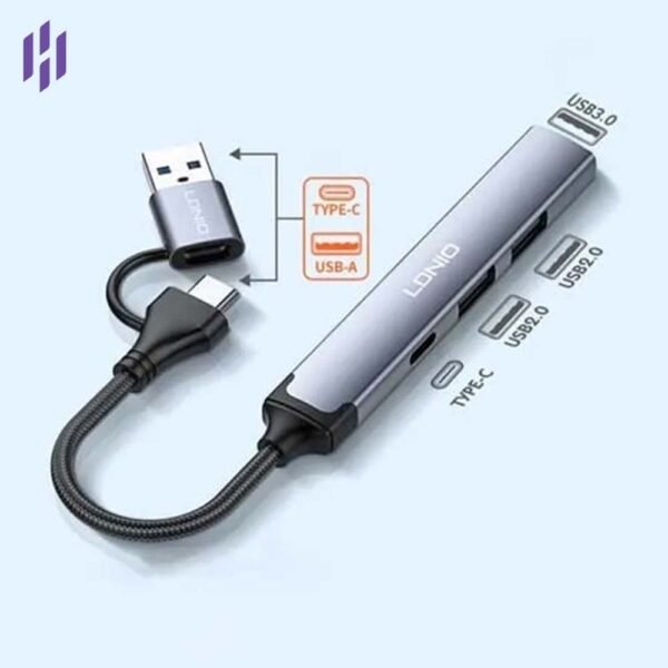 LDNIO DS64C Hub (Grey)