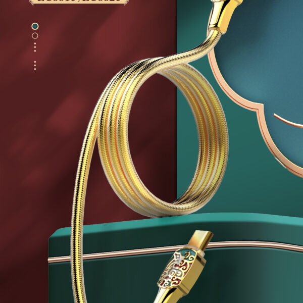 LDNIO LS881 Charging Cable (Gold)